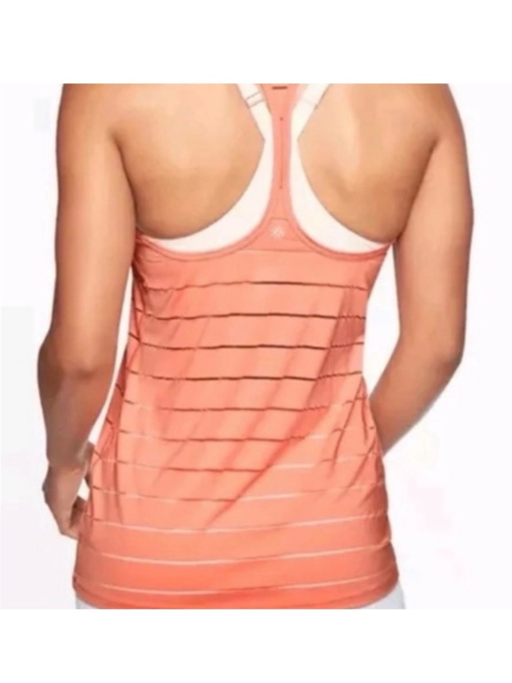 Striped Racerback Tank Tops - Rust only! - Picture 2 of 4
